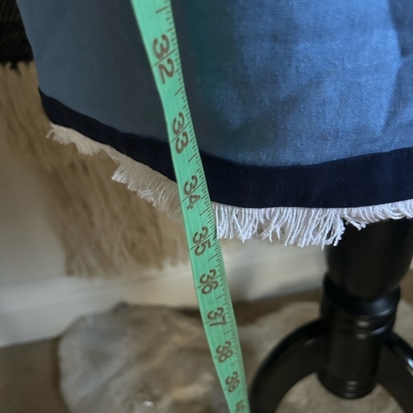 Sail to Sable blue fringe shirt dress NWT size 2 - Picture 5 of 7